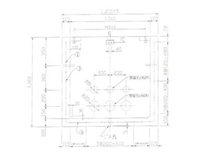<1210預鑄鋼筋混凝土手孔 AA剖面圖>