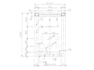 <1210預鑄鋼筋混凝土手孔 BB剖面圖>